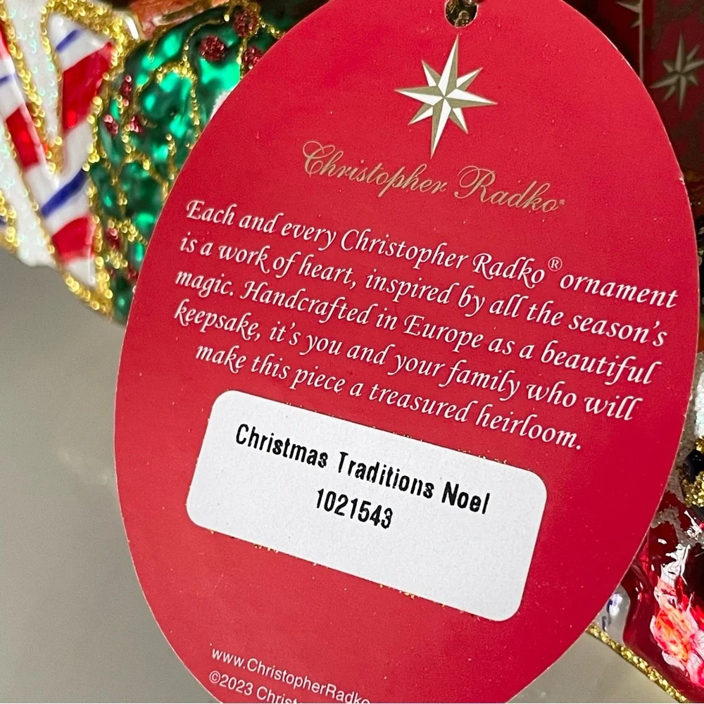 Christopher Radko christmas traditions